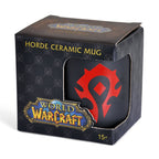 Immagine del prodotto Warcraft - Tazza nera rossa con logo della Horda