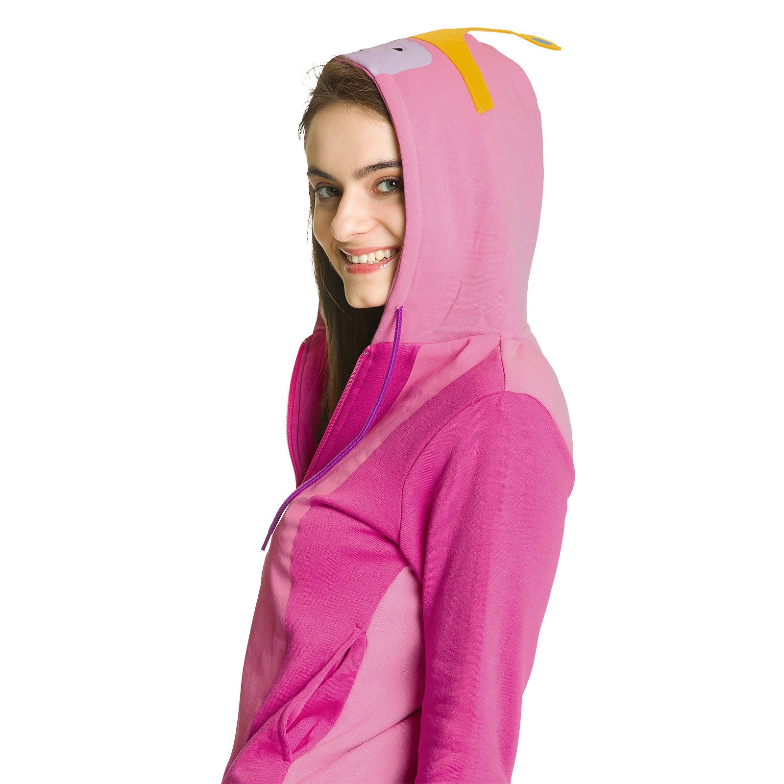 Immagine del prodotto Adventure Time - Felpa con cappuccio Principessa Gommarosa donna rosa