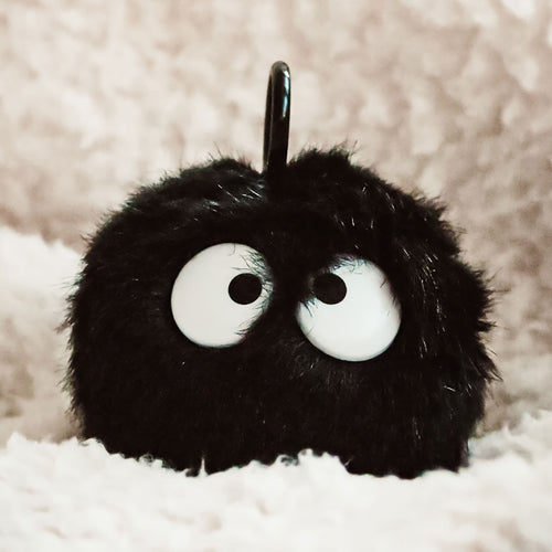 Immagine del prodotto Totoro - Figura di peluche Uomo di fuliggine con effetto di vibrazione nero
