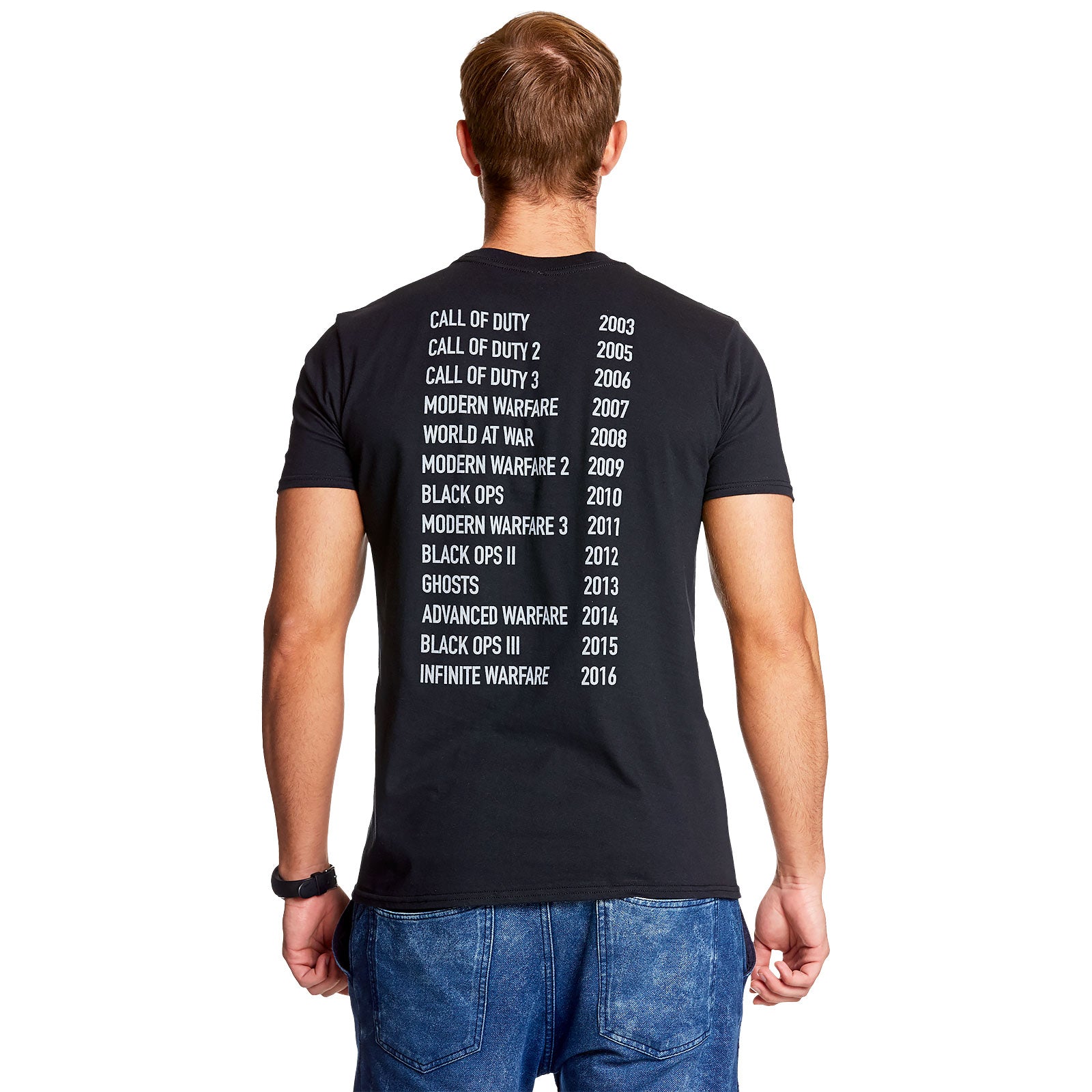 Immagine del prodotto Call of Duty - T-Shirt Skull Tour nera