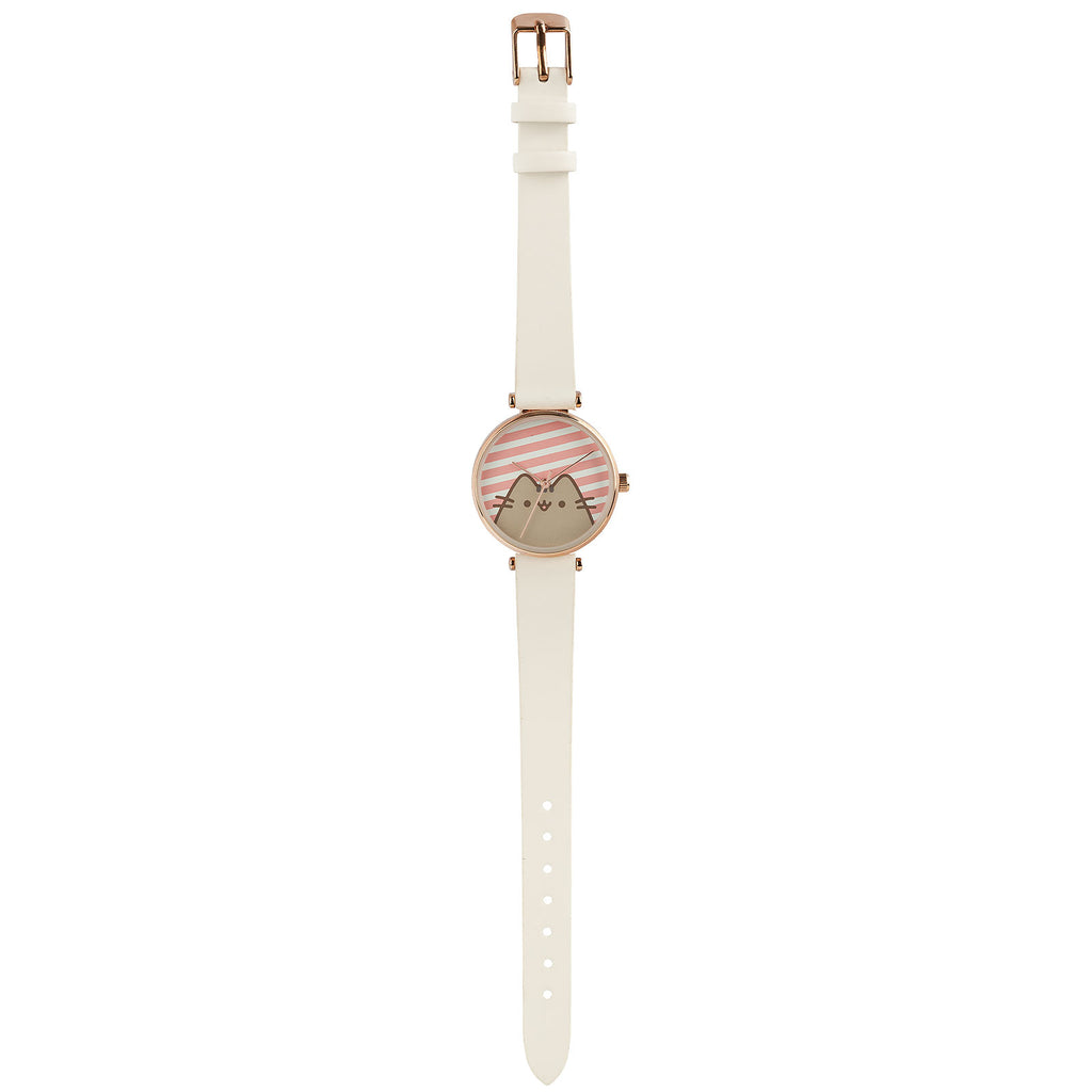 Immagine del prodotto Pusheen - Orologio a righe bianco