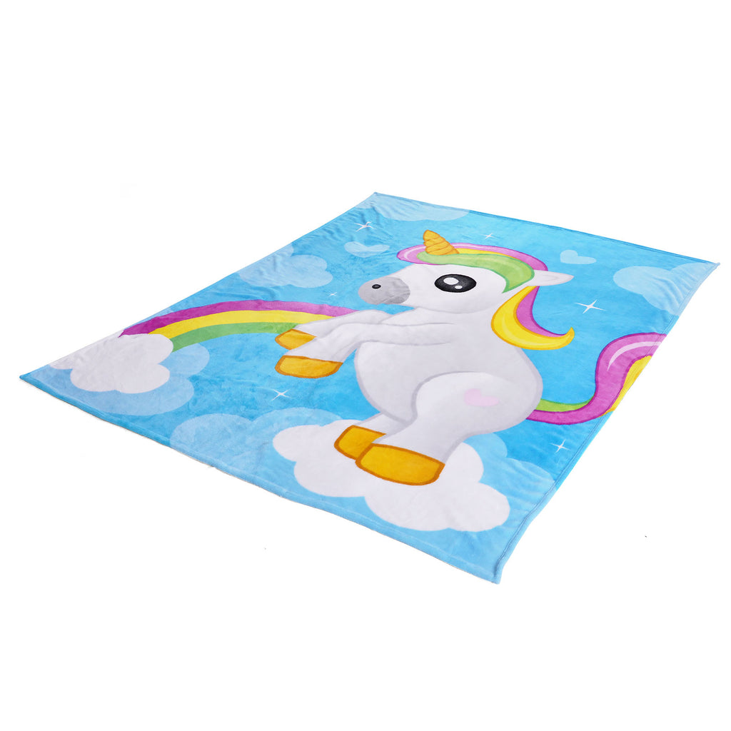 Immagine del prodotto Coperta morbida con unicorno