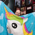 Immagine del prodotto Coperta morbida con unicorno