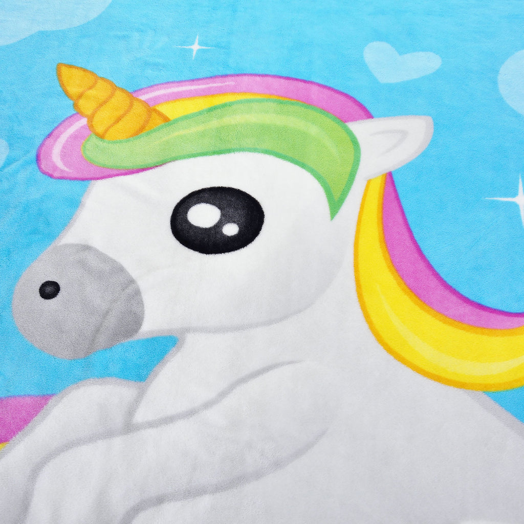 Immagine del prodotto Coperta morbida con unicorno