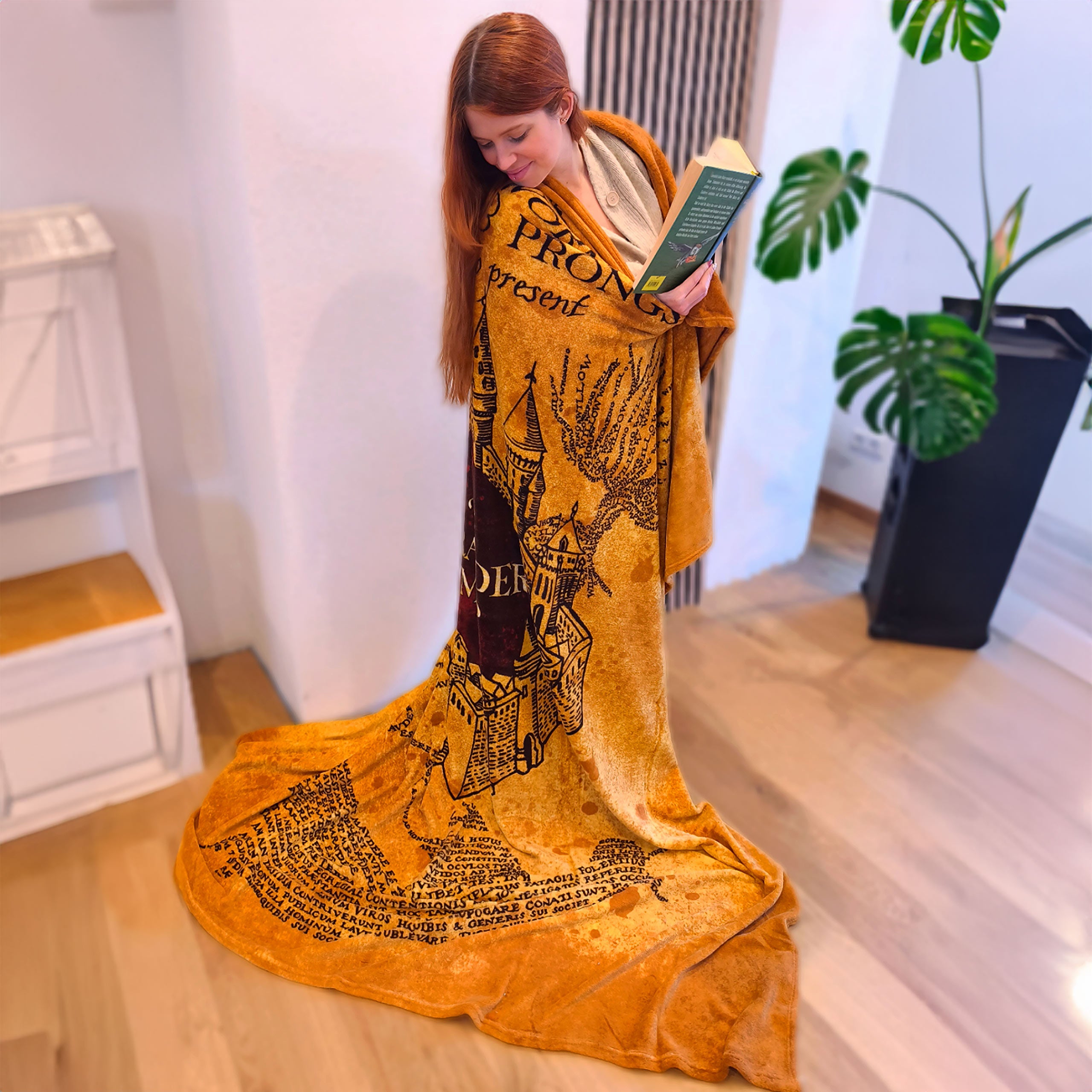 Immagine del prodotto Harry Potter - Coperta morbida Mappa del Malandrino