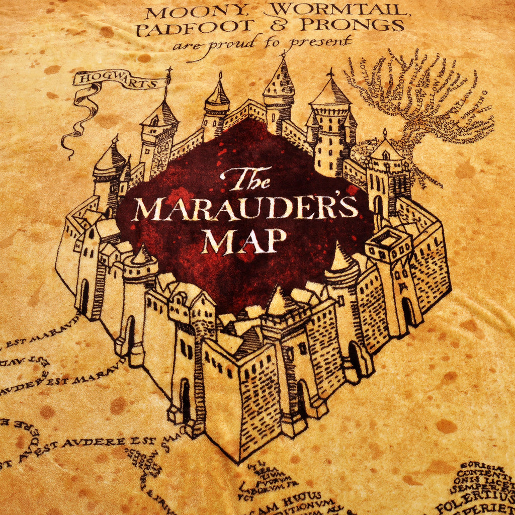 Immagine del prodotto Harry Potter - Coperta morbida Mappa del Malandrino