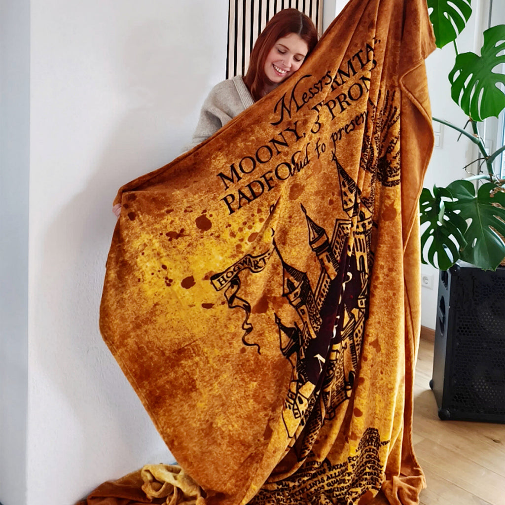 Immagine del prodotto Harry Potter - Coperta morbida Mappa del Malandrino