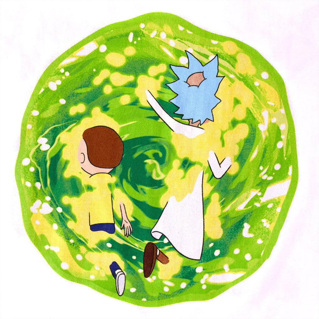 Product image Rick and Morty - Portal T-Shirt white