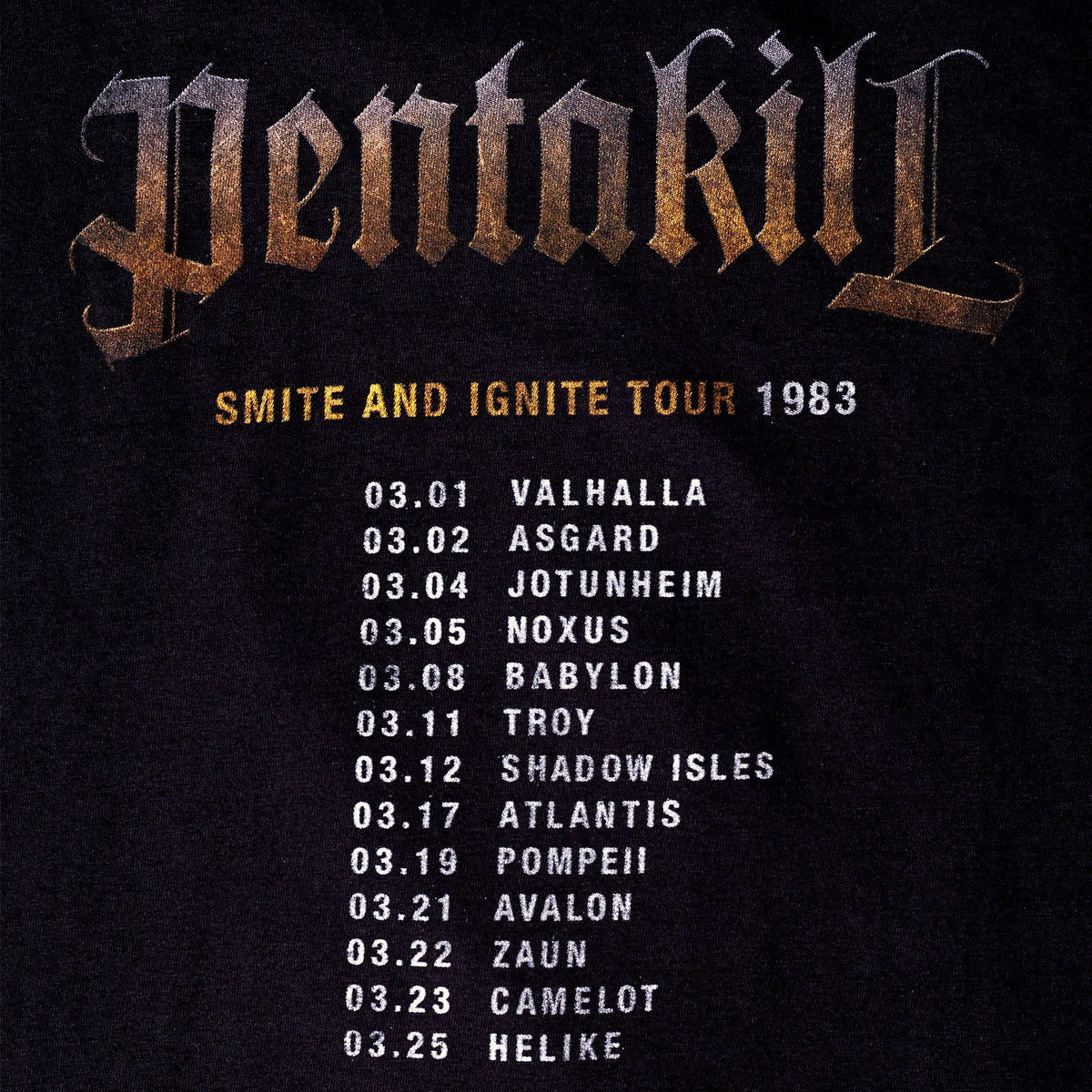 Immagine del prodotto League of Legends - T-shirt Pentakill nera