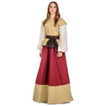 Product image Medieval Women's Costume Juana beige-red