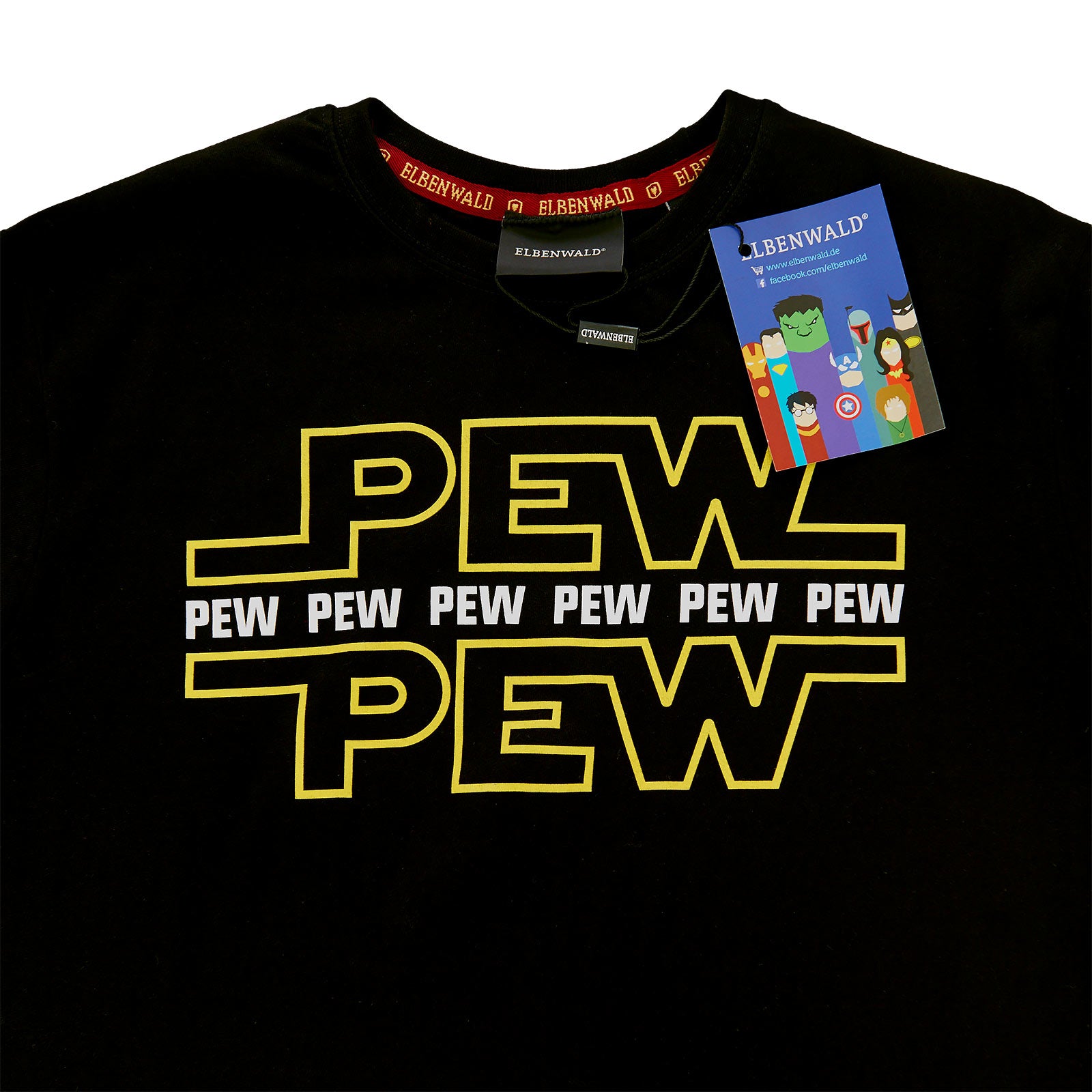 Immagine del prodotto Pew Pew - Maglietta nera