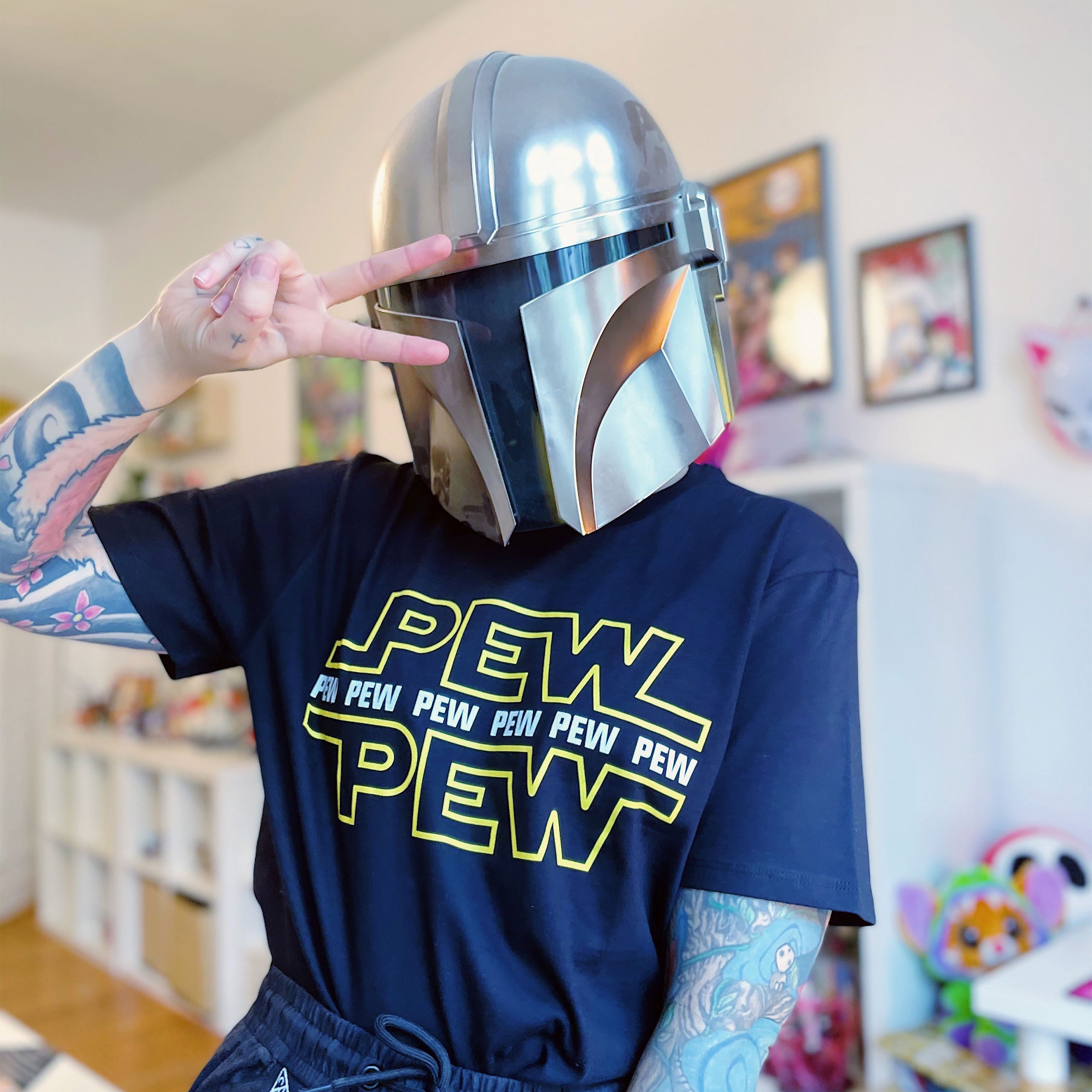 Immagine del prodotto Pew Pew - Maglietta nera