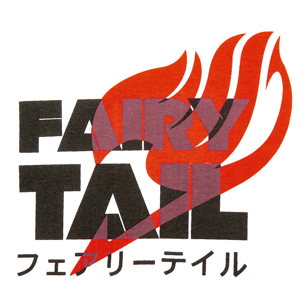 Immagine del prodotto Fairy Tail - T-shirt bianca con logo in Katakana