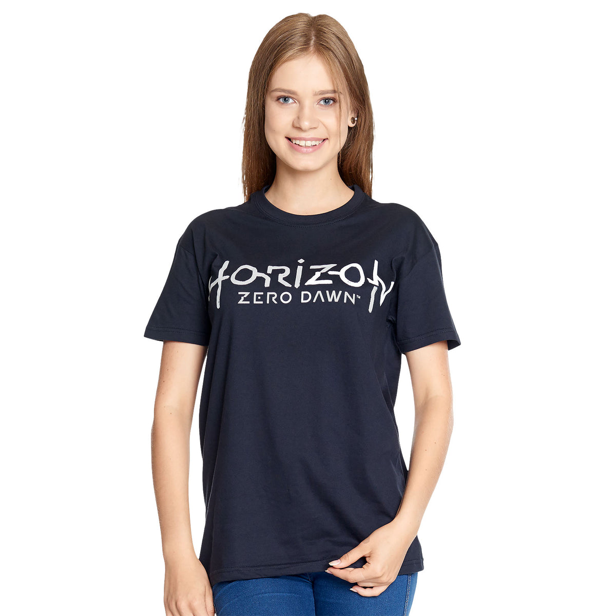 Immagine del prodotto Horizon Zero Dawn - T-shirt blu con logo