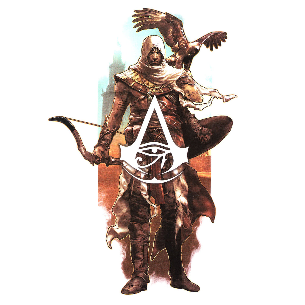 Immagine del prodotto Assassins Creed - T-shirt bianca di Bayek con Senu