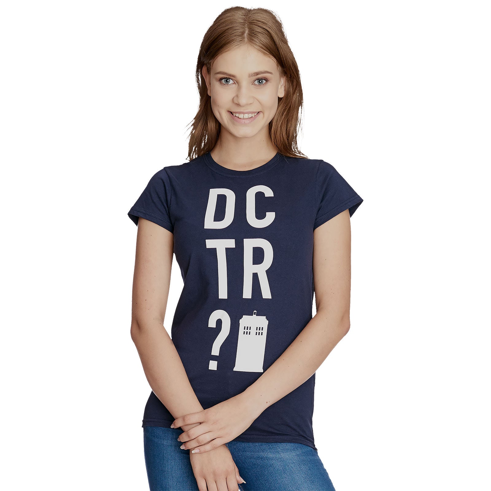 Immagine del prodotto Doctor Who - Maglietta DCTR per donne blu