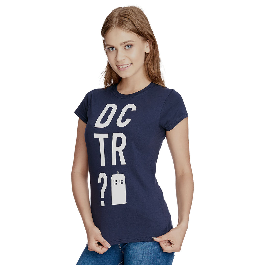 Immagine del prodotto Doctor Who - Maglietta DCTR per donne blu