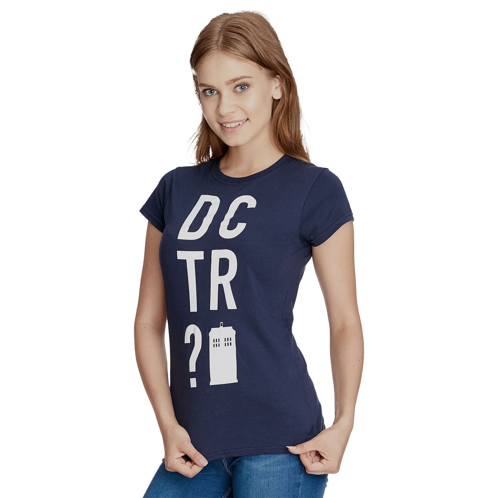 Immagine del prodotto Doctor Who - Maglietta DCTR per donne blu