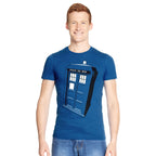 Immagine del prodotto Doctor Who - T-shirt Tardis Police Box blu