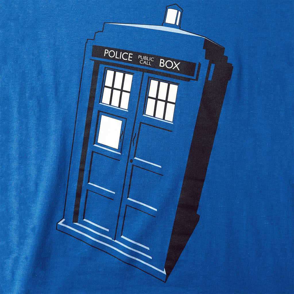 Immagine del prodotto Doctor Who - T-shirt Tardis Police Box blu