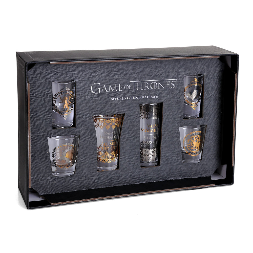 Immagine del prodotto Il Trono di Spade - Set di 6 bicchieri da shot con stemmi
