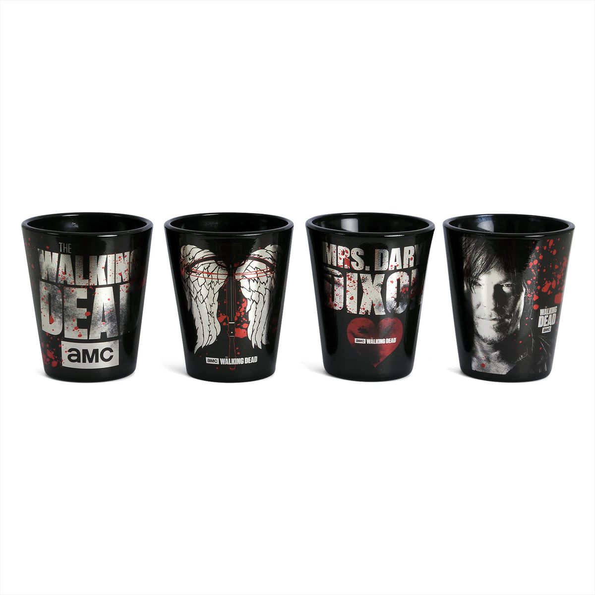 Product image Walking Dead - Daryl Dixon Glass Set 4-piece