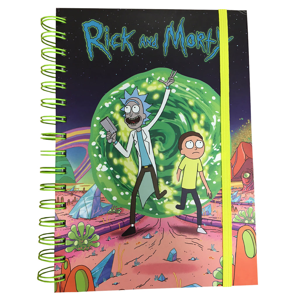 Immagine del prodotto Rick e Morty - Quaderno A5 Portal Neon