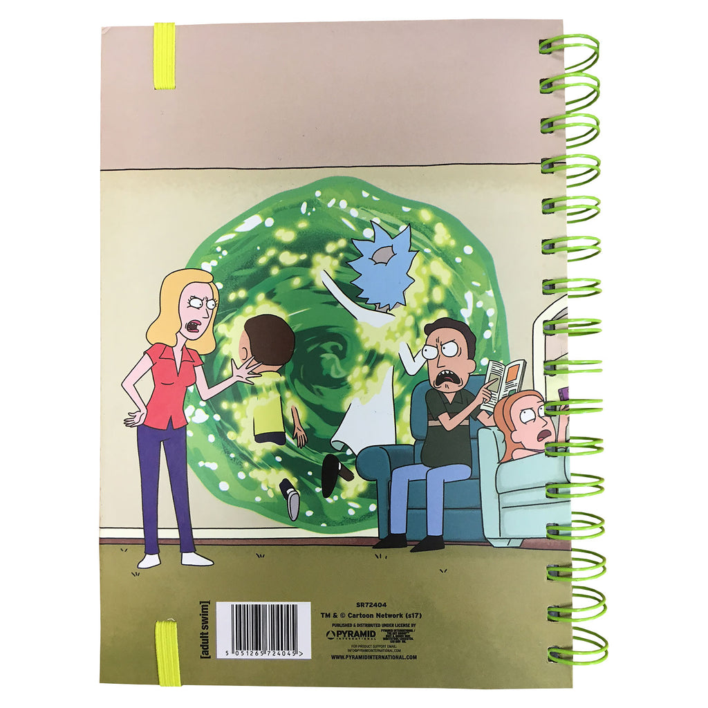 Immagine del prodotto Rick e Morty - Quaderno A5 Portal Neon