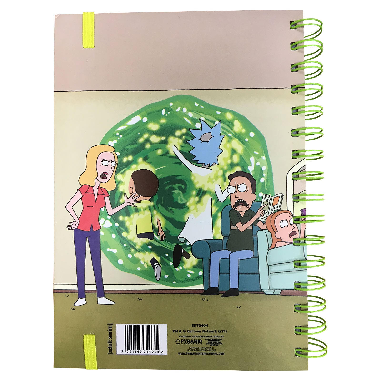 Immagine del prodotto Rick e Morty - Quaderno A5 Portal Neon