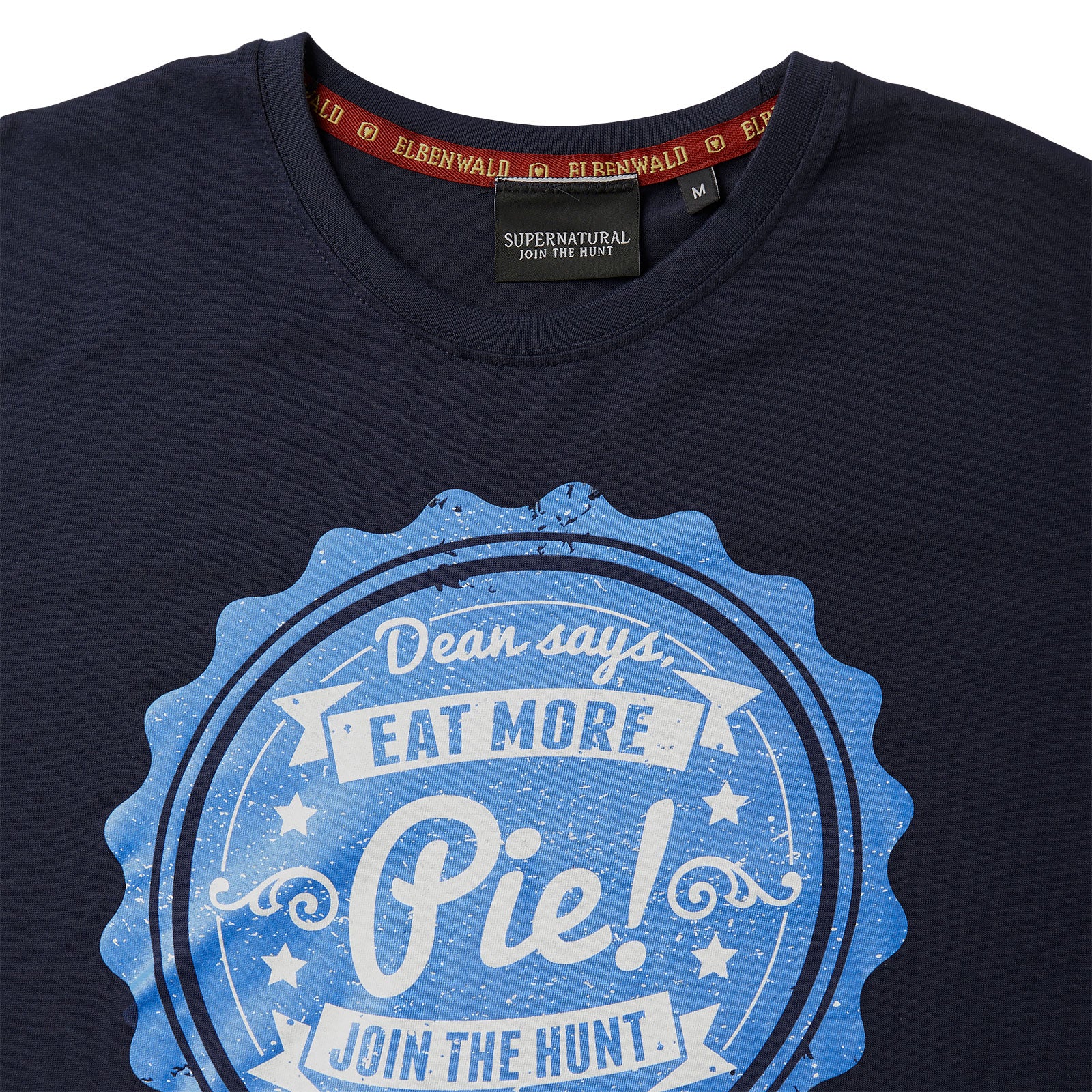 Immagine del prodotto Supernatural - T-shirt blu Eat More Pie