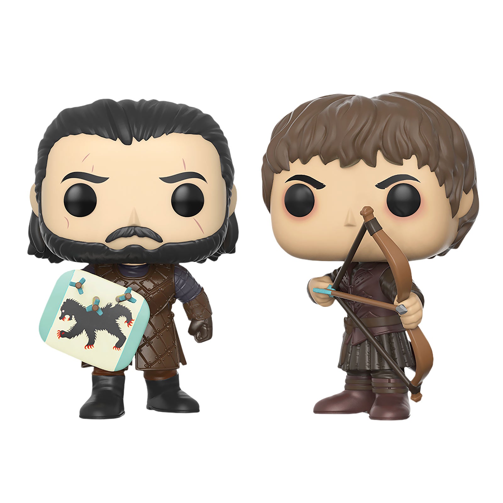 Product image Game of Thrones - Jon Snow & Ramsay Bolton Mini-Figures