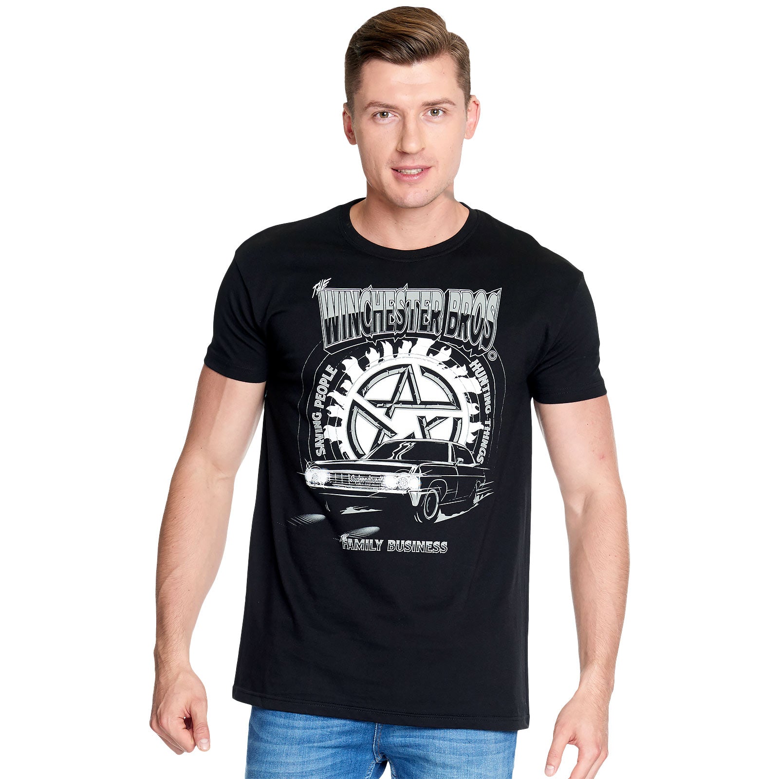 Immagine del prodotto Supernatural - T-shirt Winchester Bros nera