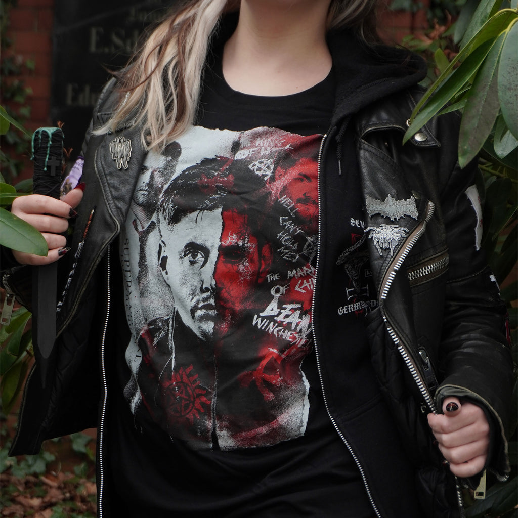 Immagine del prodotto Supernatural - T-shirt di Dean Winchester nera