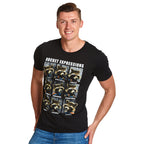Immagine del prodotto Guardiani della Galassia - T-shirt nera Rocket Expressions