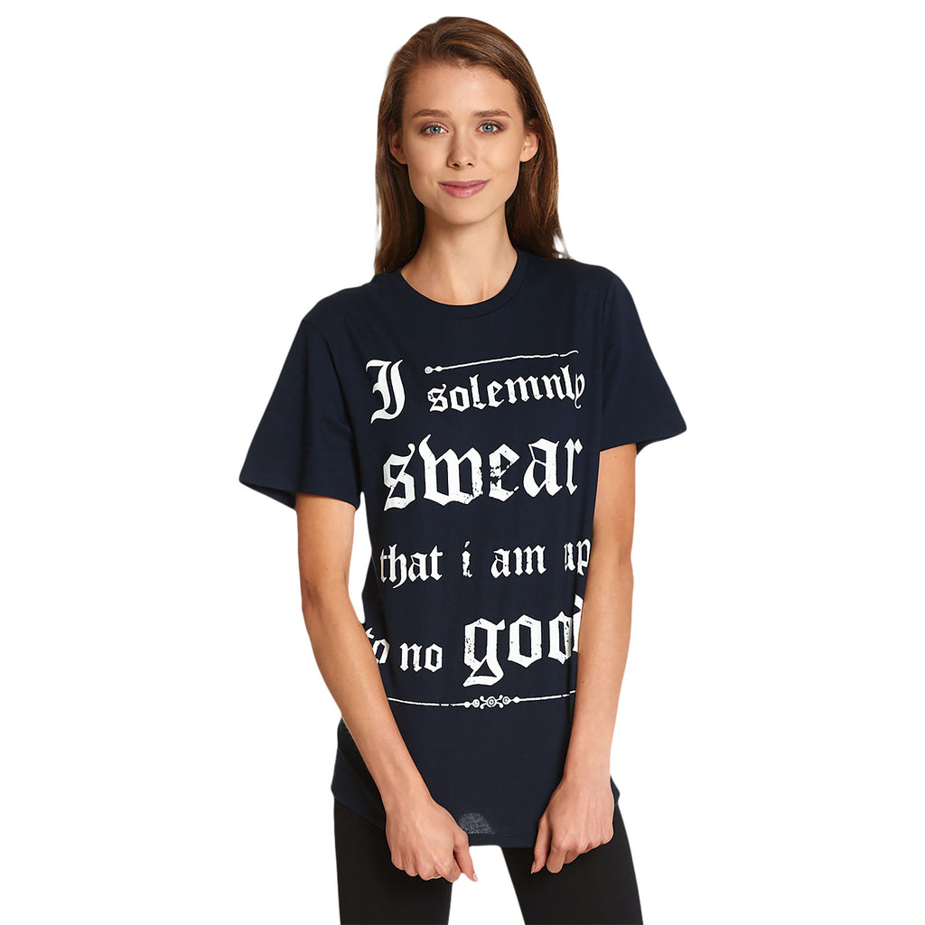 Immagine del prodotto Harry Potter - T-shirt blu 'Up To No Good'