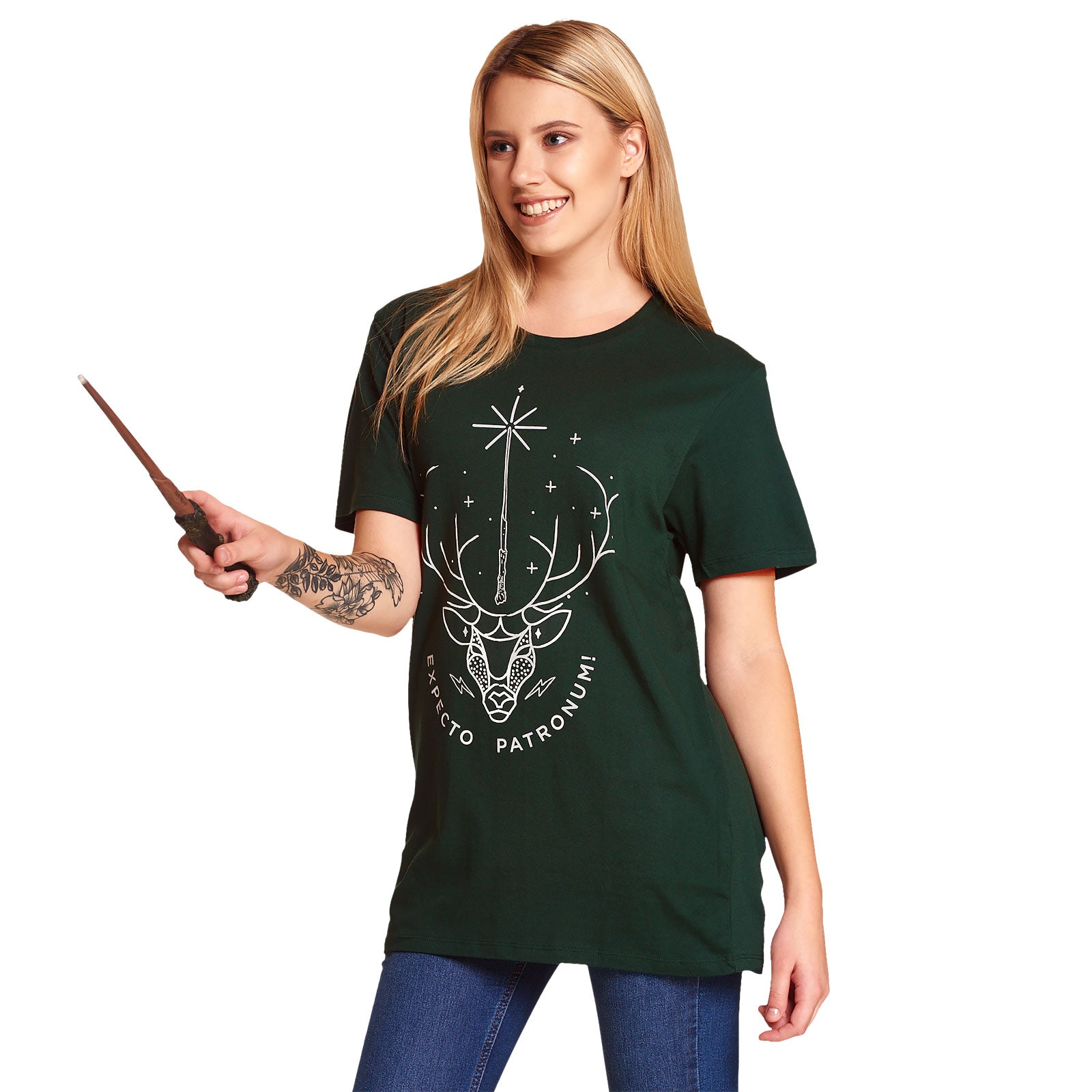 Immagine del prodotto Harry Potter - Expecto Patronum T-shirt verde