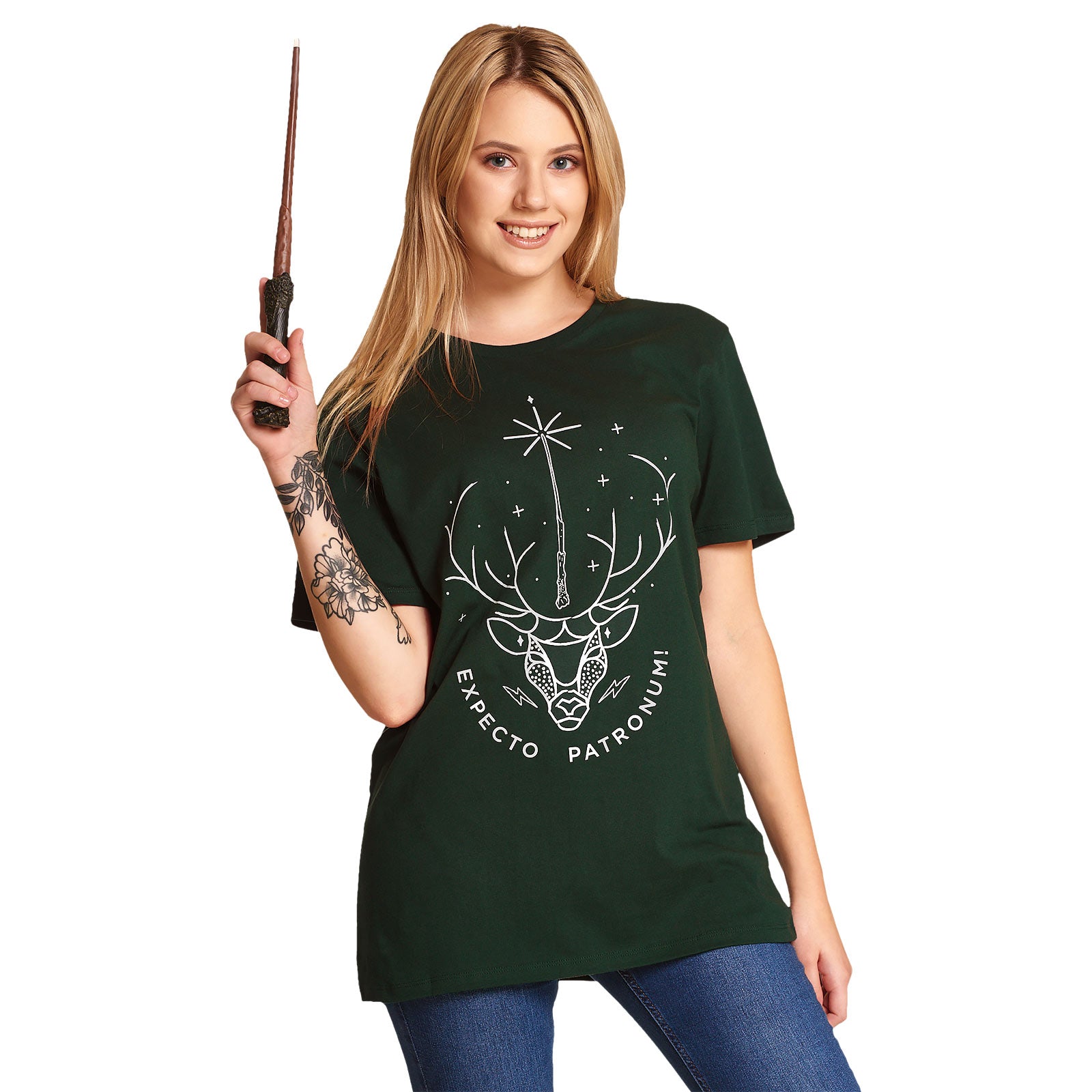 Immagine del prodotto Harry Potter - Expecto Patronum T-shirt verde