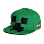 Immagine del prodotto Minecraft - Cappello Snapback Creeper per bambini verde