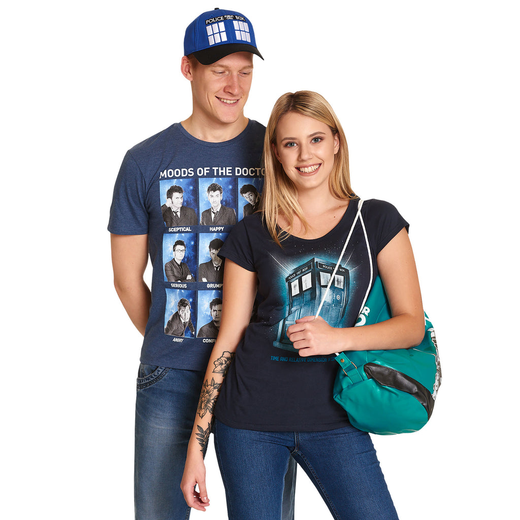 Immagine del prodotto Doctor Who - T-shirt donna Tardis Space blu