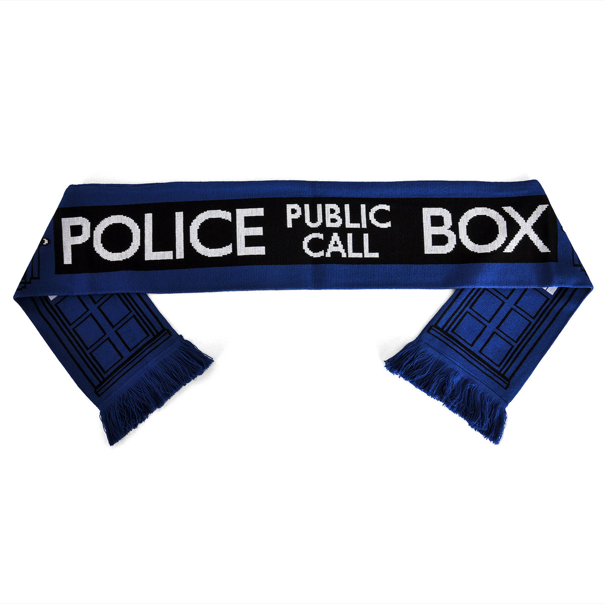 Immagine del prodotto Doctor Who - Sciarpa blu della cabina di polizia Tardis