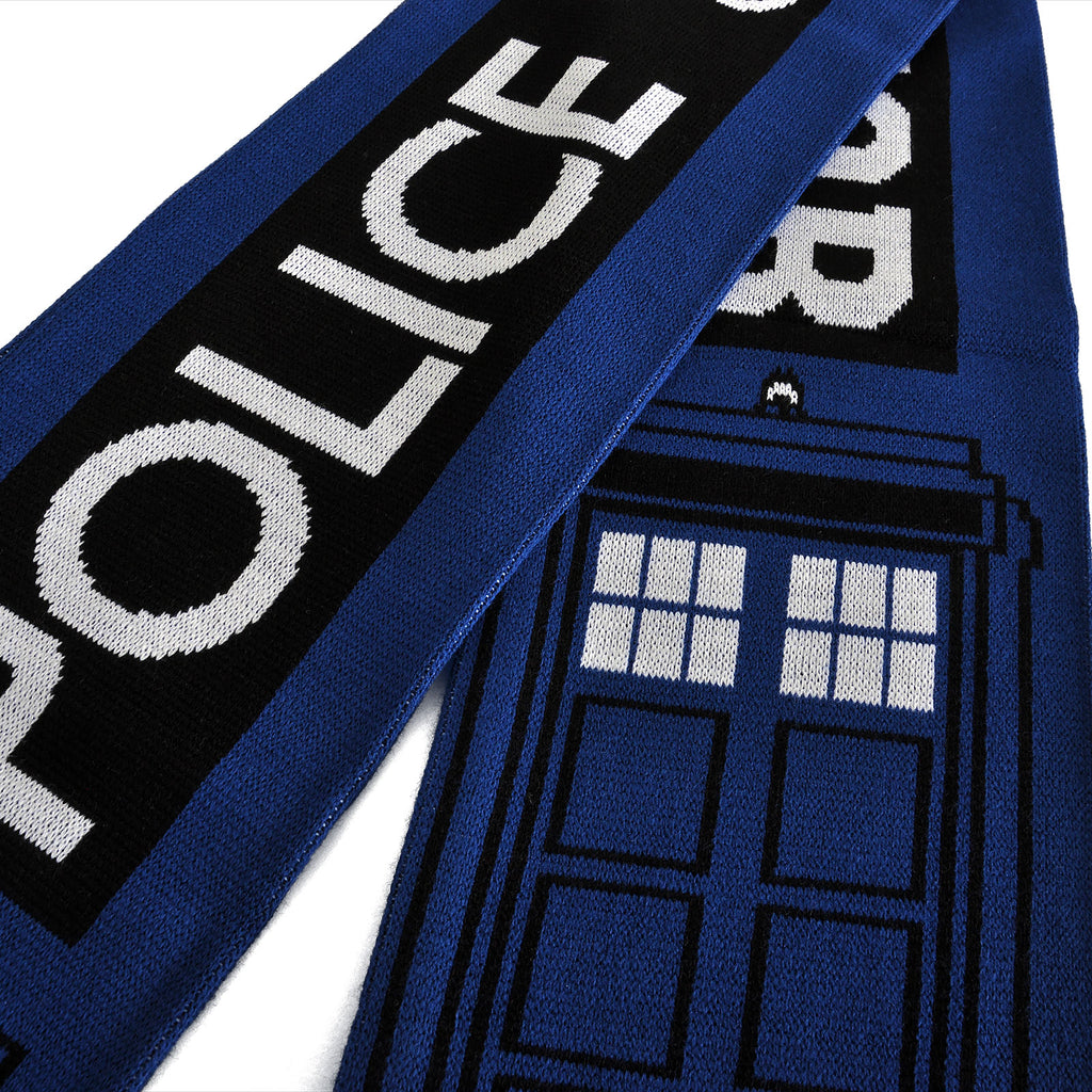 Immagine del prodotto Doctor Who - Sciarpa blu della cabina di polizia Tardis