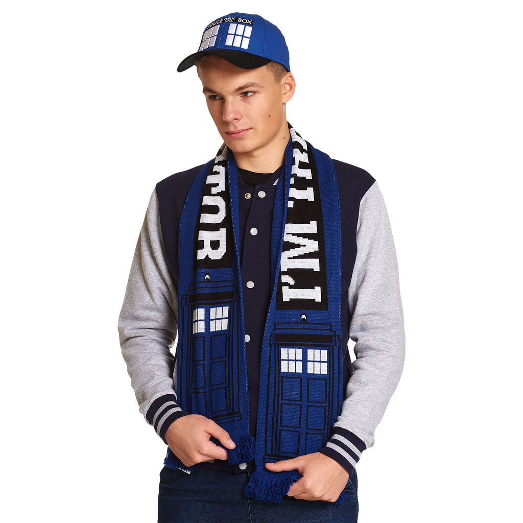 Immagine del prodotto Doctor Who - Sciarpa blu della cabina di polizia Tardis