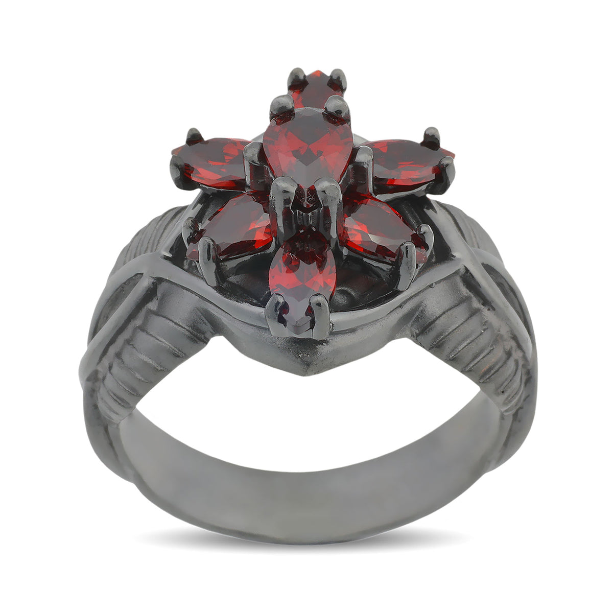 Immagine del prodotto Anello Stella del Vespro di Arwen rosso Collezione Dark Years