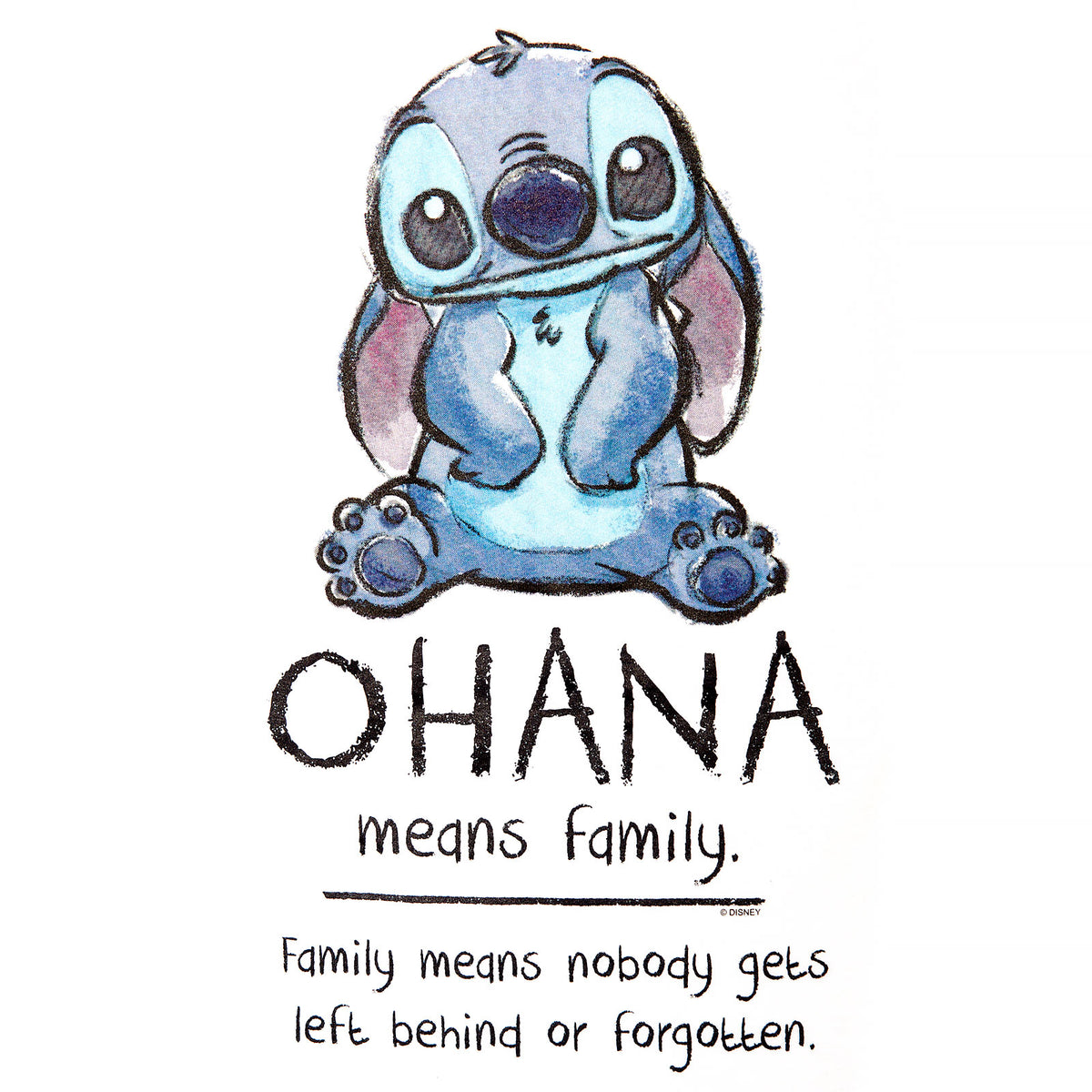 Immagine del prodotto Lilo & Stitch - Ohana Significa Famiglia T-Shirt Donna Bianca