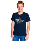 Immagine del prodotto Star Trek - T-shirt blu con logo Discovery