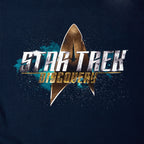 Immagine del prodotto Star Trek - T-shirt blu con logo Discovery
