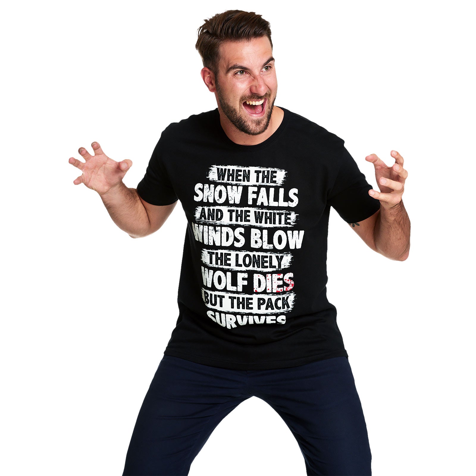 Immagine del prodotto La Mutanda Sopravvive T-Shirt nera