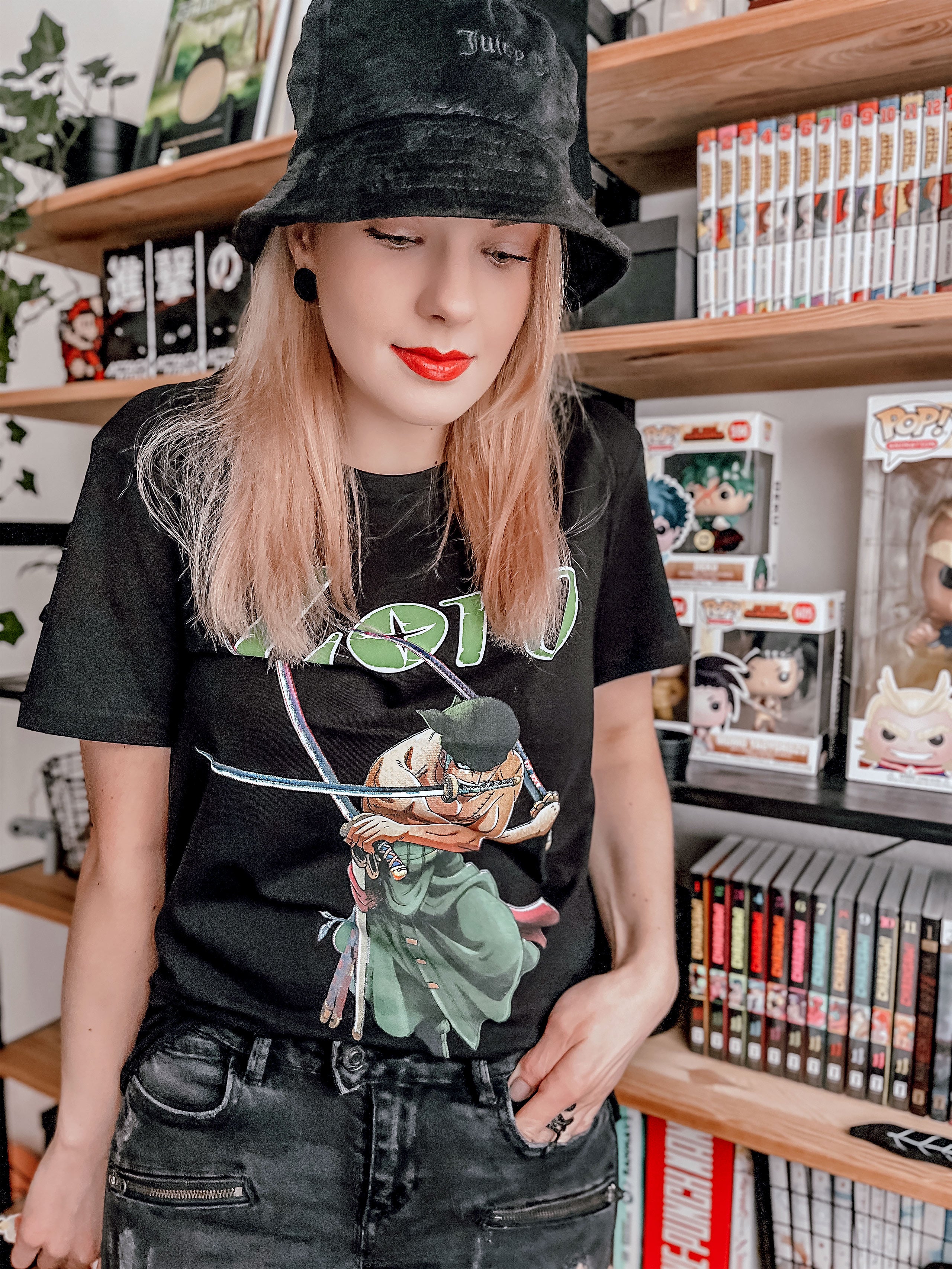 Immagine del prodotto One Piece - T-shirt Zoro nera