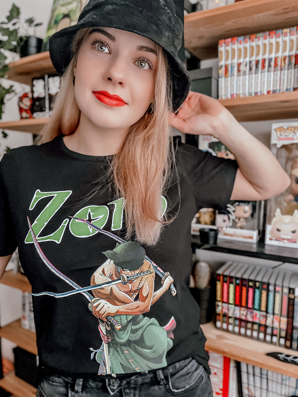Immagine del prodotto One Piece - T-shirt Zoro nera