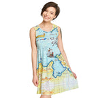 Product image One Piece - East Blue Map Mini Dress
